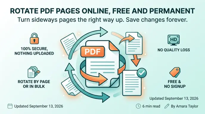 Rotate PDF